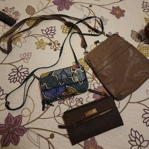Wallets and purse